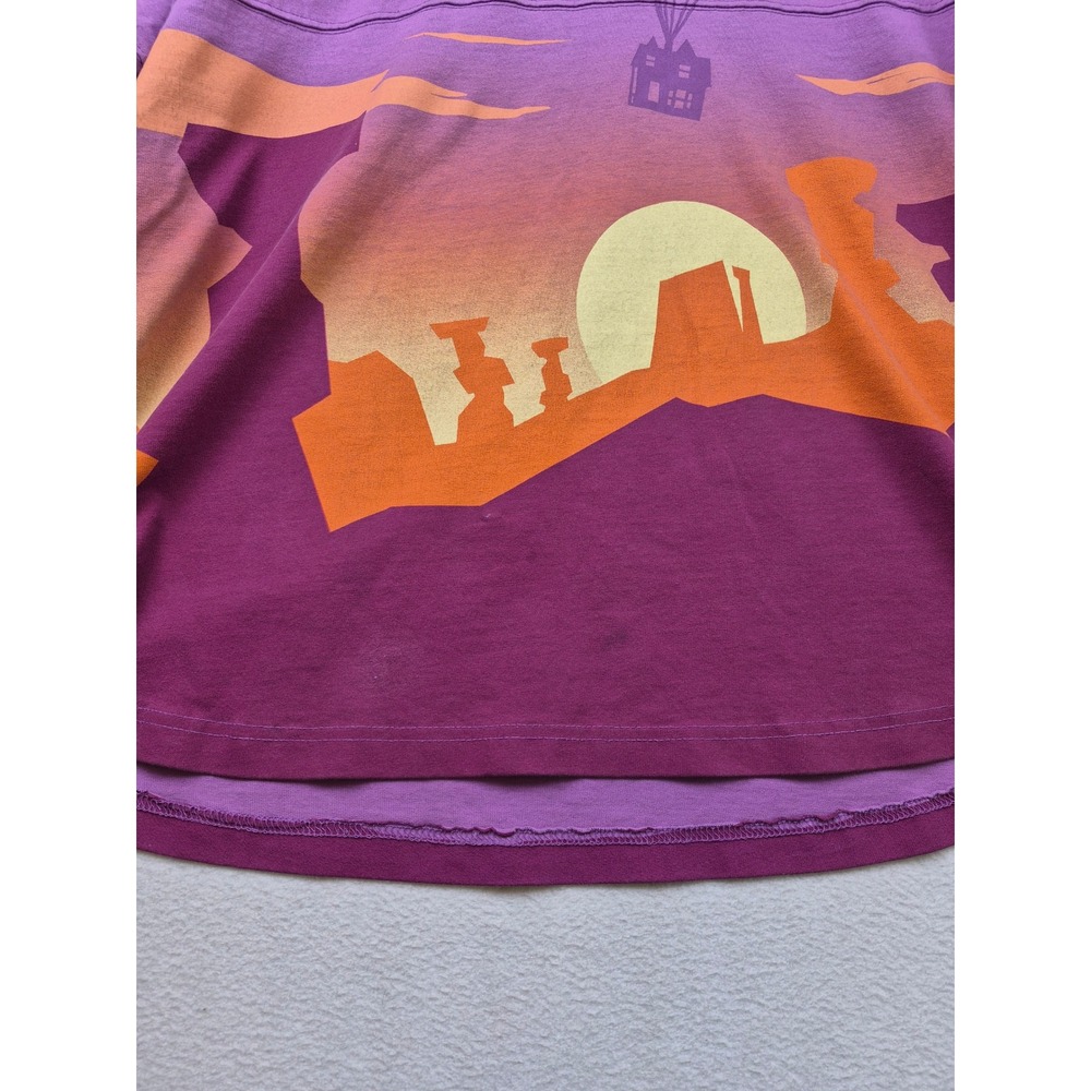 Disney Pixar Up Paradise Falls Spirit Jersey Purple Sunset Gradient Womens XXL - Picture 5 of 14